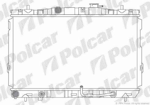 Polcar 405708-1 - Radiators, Motora dzesēšanas sistēma ps1.lv