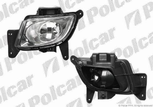 Polcar 401530-X - Miglas lukturis ps1.lv