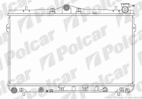 Polcar 401108-2 - Radiators, Motora dzesēšanas sistēma ps1.lv