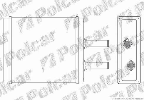 Polcar 4102N82X - Siltummainis, Salona apsilde ps1.lv