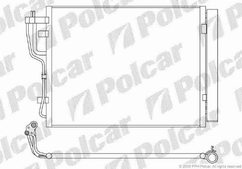 Polcar 4114K82X - Kondensators, Gaisa kond. sistēma ps1.lv