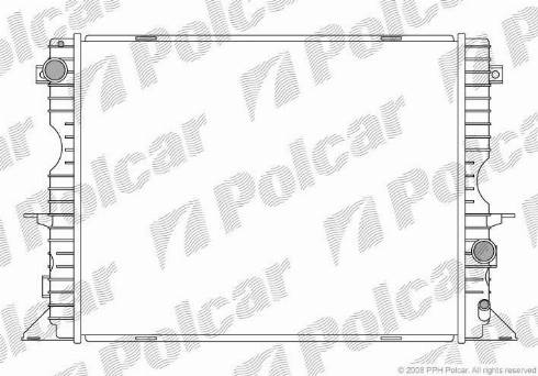 Polcar 430708-1 - Radiators, Motora dzesēšanas sistēma ps1.lv