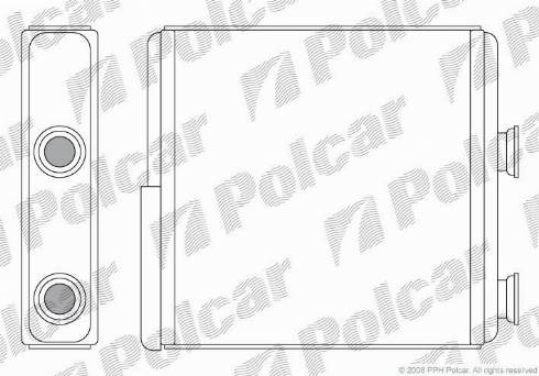 Polcar 5559N82X - Siltummainis, Salona apsilde ps1.lv