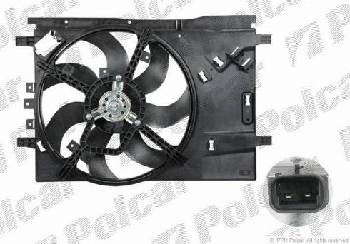 Polcar 555823W3 - Ventilators, Motora dzesēšanas sistēma ps1.lv