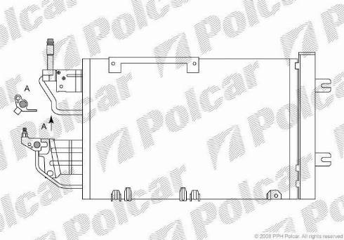 Polcar 5509K8C5S - Kondensators, Gaisa kond. sistēma ps1.lv