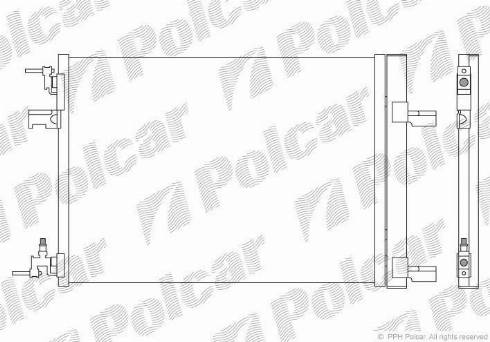 Polcar 5511K8C1 - Kondensators, Gaisa kond. sistēma ps1.lv