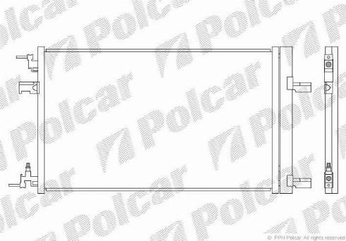 Polcar 5511K8C2S - Kondensators, Gaisa kond. sistēma ps1.lv