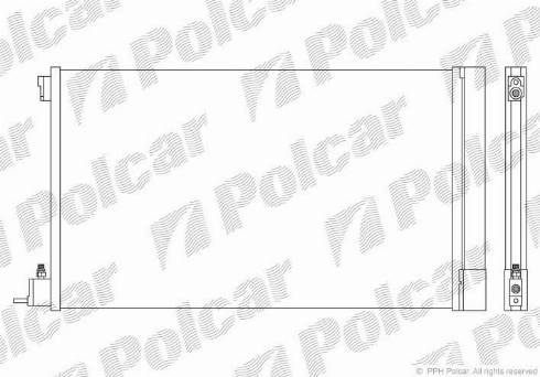 Polcar 5520K8C1 - Kondensators, Gaisa kond. sistēma ps1.lv