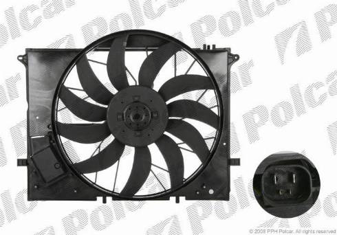 Polcar 502523W2 - Ventilators, Motora dzesēšanas sistēma ps1.lv