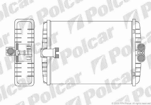 Polcar 5025N81X - Siltummainis, Salona apsilde ps1.lv