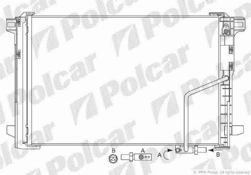 Polcar 5070K81X - Kondensators, Gaisa kond. sistēma ps1.lv
