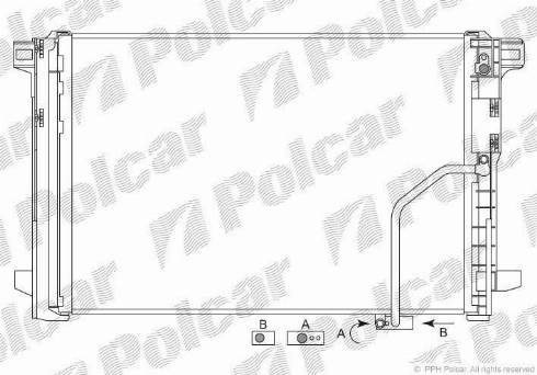 Polcar 5070K8C1 - Kondensators, Gaisa kond. sistēma ps1.lv