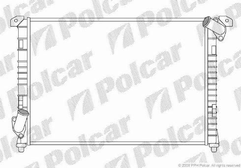 Polcar 510108-2 - Radiators, Motora dzesēšanas sistēma ps1.lv