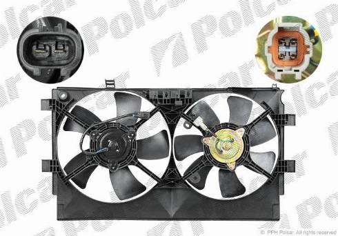 Polcar 523423W2 - Ventilators, Motora dzesēšanas sistēma ps1.lv