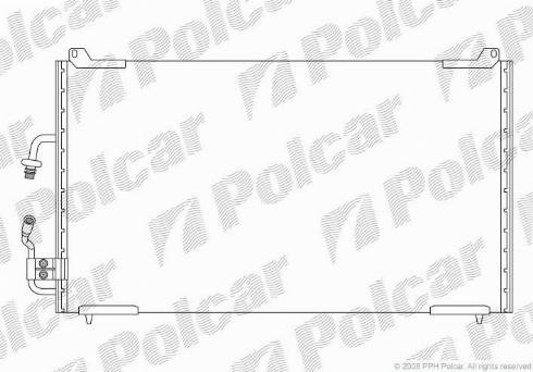 Polcar 5746K81X - Kondensators, Gaisa kond. sistēma ps1.lv