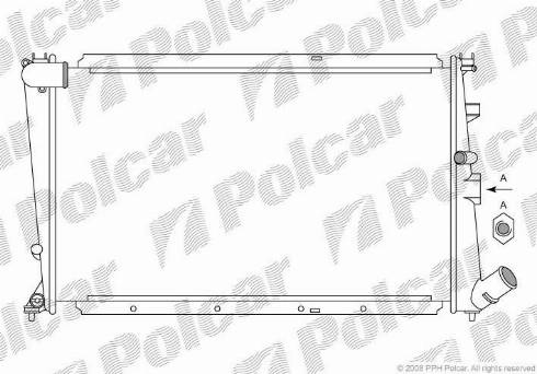 Polcar 576508A2 - Radiators, Motora dzesēšanas sistēma ps1.lv