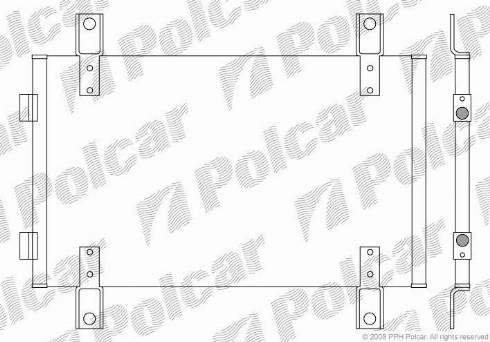 Polcar 5702K8C2 - Kondensators, Gaisa kond. sistēma ps1.lv