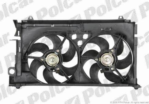 Polcar 570723W5 - Ventilators, Motora dzesēšanas sistēma ps1.lv