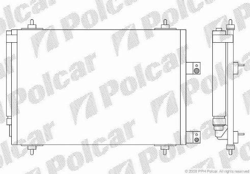 Polcar 5710K8C2 - Kondensators, Gaisa kond. sistēma ps1.lv