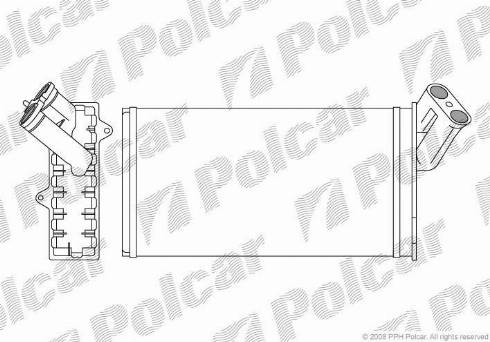 Polcar 5786N81X - Siltummainis, Salona apsilde ps1.lv