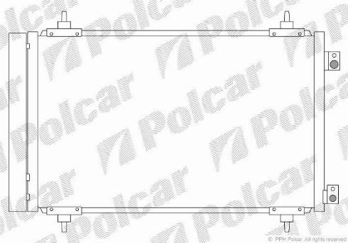 Polcar 5787K8C4S - Kondensators, Gaisa kond. sistēma ps1.lv