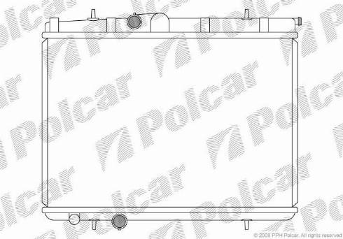 Polcar 572308-5 - Dzesētājs, Elektroauto akumulatoru baterija (EVB) ps1.lv