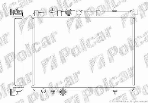 Polcar 572308-3 - Dzesētājs, Elektroauto akumulatoru baterija (EVB) ps1.lv