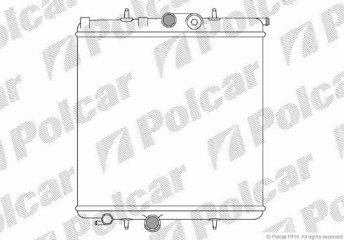 Polcar 572308A1 - Radiators, Motora dzesēšanas sistēma ps1.lv