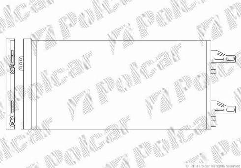 Polcar 5770K8C1 - Kondensators, Gaisa kond. sistēma ps1.lv