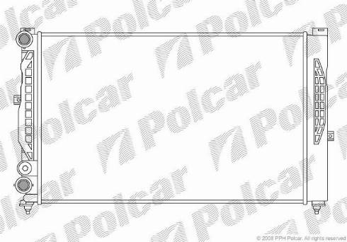 Polcar 692508A1 - Radiators, Motora dzesēšanas sistēma ps1.lv