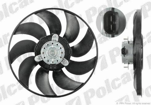 Polcar 604123U3X - Ventilators, Motora dzesēšanas sistēma ps1.lv