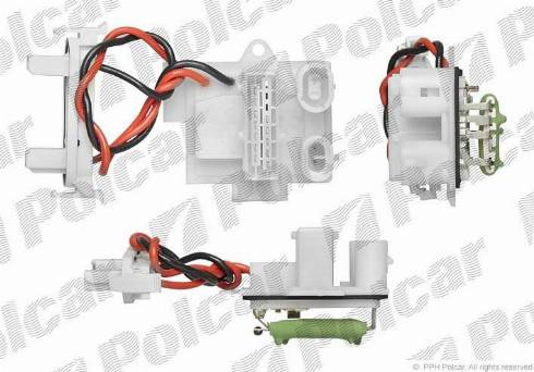 Polcar 6006KST5X - Rezistors, Salona ventilators ps1.lv