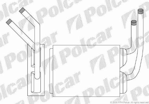 Polcar 6003N8-1 - Siltummainis, Salona apsilde ps1.lv