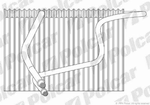 Polcar 6007P8-1 - Iztvaikotājs, Gaisa kondicionēšanas sistēma ps1.lv