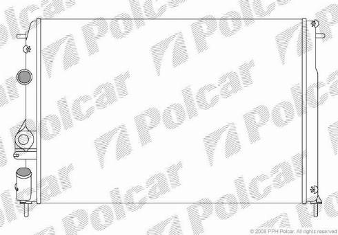 Polcar 601108A1 - Radiators, Motora dzesēšanas sistēma ps1.lv