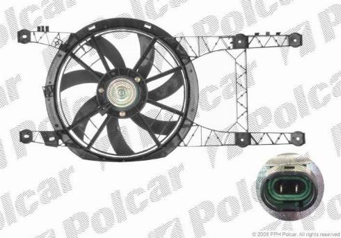 Polcar 603223W1 - Ventilators, Motora dzesēšanas sistēma ps1.lv