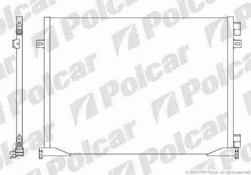 Polcar 6026K81X - Kondensators, Gaisa kond. sistēma ps1.lv