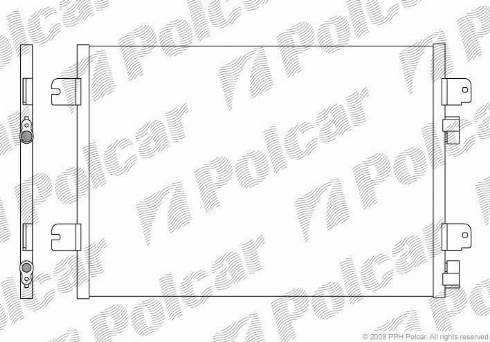 Polcar 6070K8C2 - Kondensators, Gaisa kond. sistēma ps1.lv