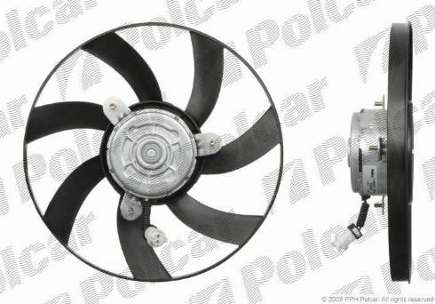 Polcar 671423U4 - Ventilators, Motora dzesēšanas sistēma ps1.lv