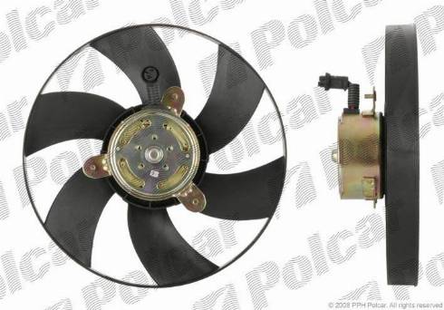 Polcar 671423U5 - Ventilators, Motora dzesēšanas sistēma ps1.lv