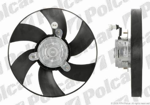 Polcar 671423U6 - Ventilators, Motora dzesēšanas sistēma ps1.lv