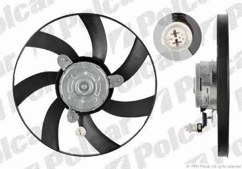 Polcar 671423U7 - Ventilators, Motora dzesēšanas sistēma ps1.lv