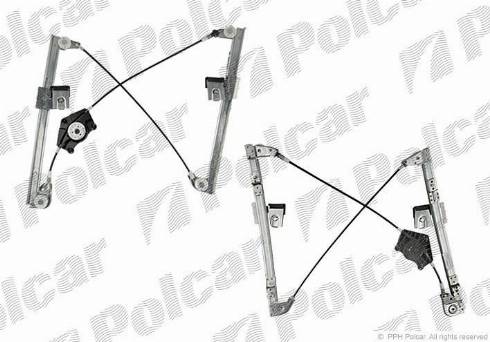 Polcar 6730PSE3 - Stikla pacelšanas mehānisms ps1.lv