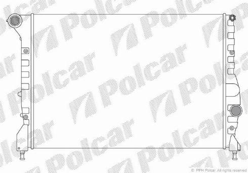 Polcar 140408A2 - Radiators, Motora dzesēšanas sistēma ps1.lv