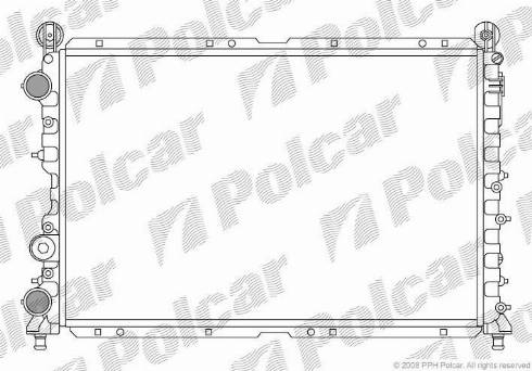 Polcar 140208-4 - Radiators, Motora dzesēšanas sistēma ps1.lv