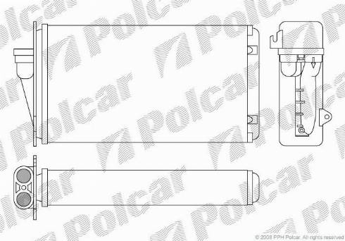 Polcar 1402N81X - Siltummainis, Salona apsilde ps1.lv