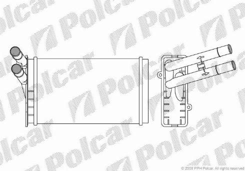 Polcar 1307N81X - Siltummainis, Salona apsilde ps1.lv