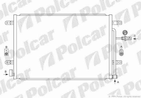 Polcar 1335K82X - Kondensators, Gaisa kond. sistēma ps1.lv