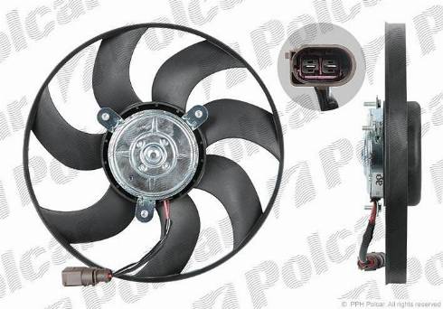 Polcar 133123U5-1 - Ventilators, Motora dzesēšanas sistēma ps1.lv