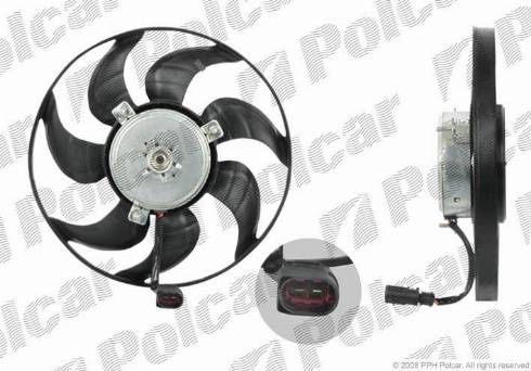 Polcar 133123U5 - Ventilators, Motora dzesēšanas sistēma ps1.lv